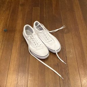 Womens Size 9 Vans White